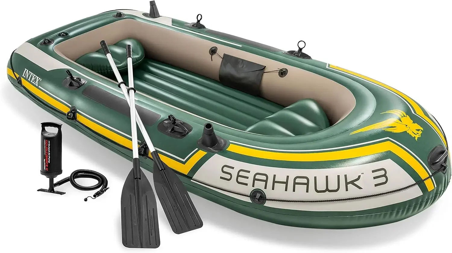 Fishing Boat Oar - Set Perahu Tiup INTEX 66332EP Seahawk