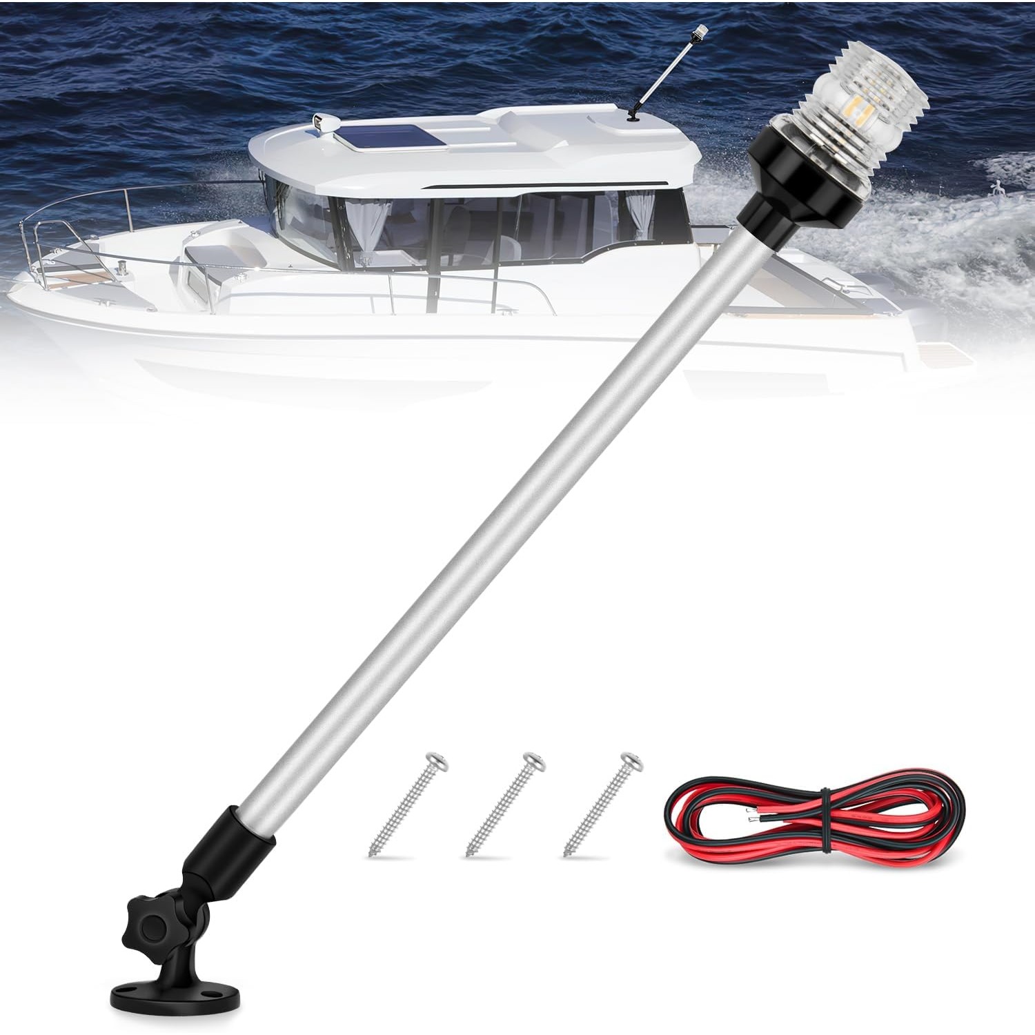 Lampu Buritan Kapal Nilight Ma - Fishing Boat Anchor ulasan dan harga