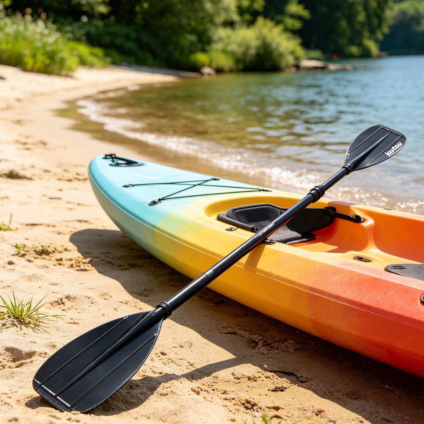 Dayung Kayak Serat Karbon 2-Ba - Fishing Boat Oar ulasan dan harga