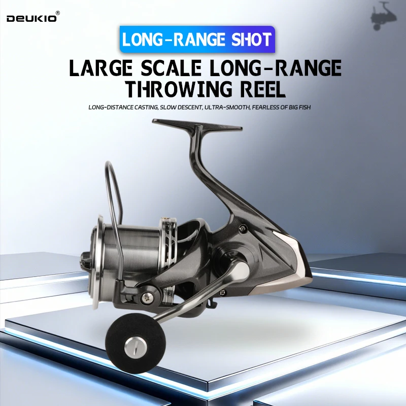 DEUKIO Reel Pancing Spinning 8 - Fishing Boat Steering Wheel ulasan dan harga